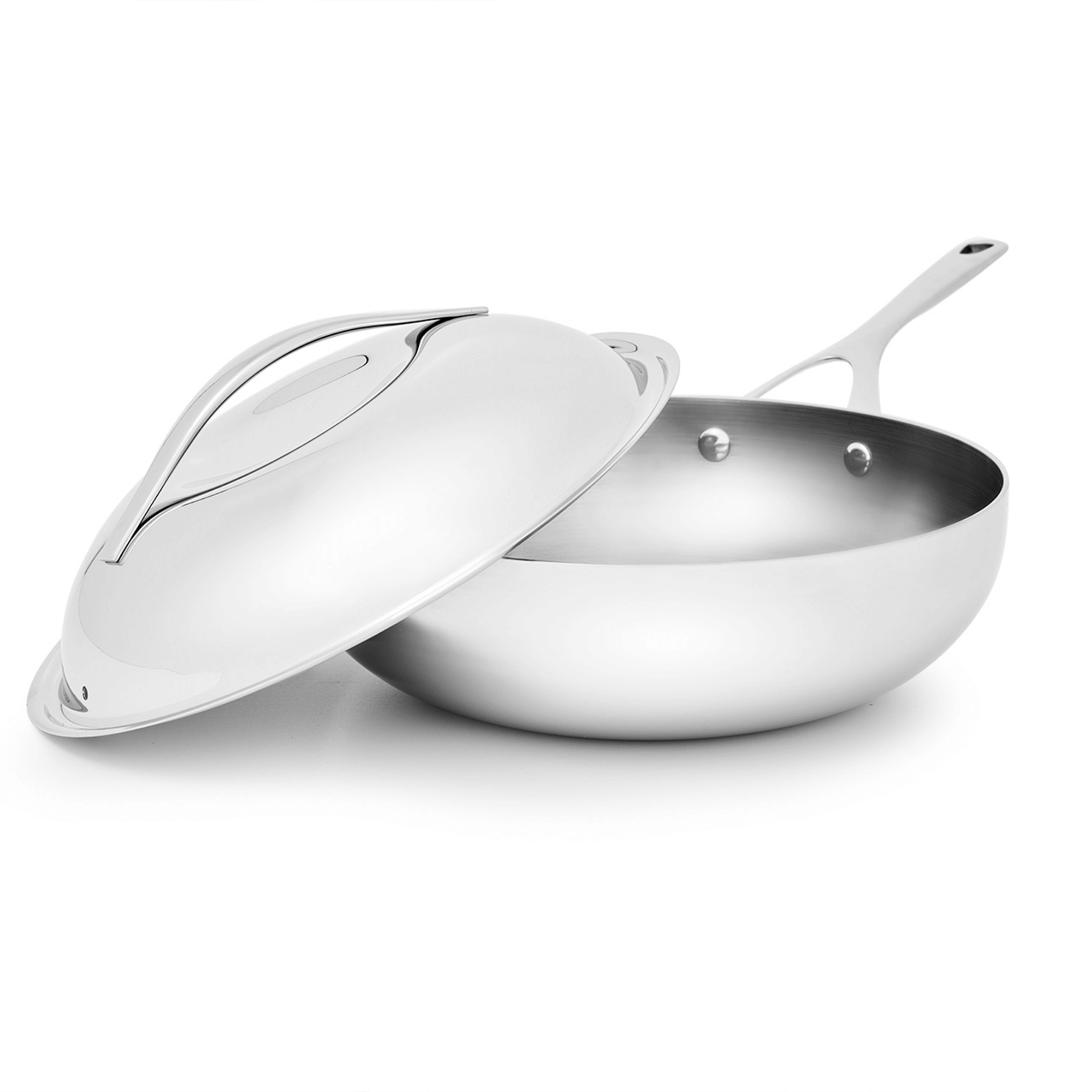 The Naked Titanium Wok pan - 5-ply - 28 cm / 11